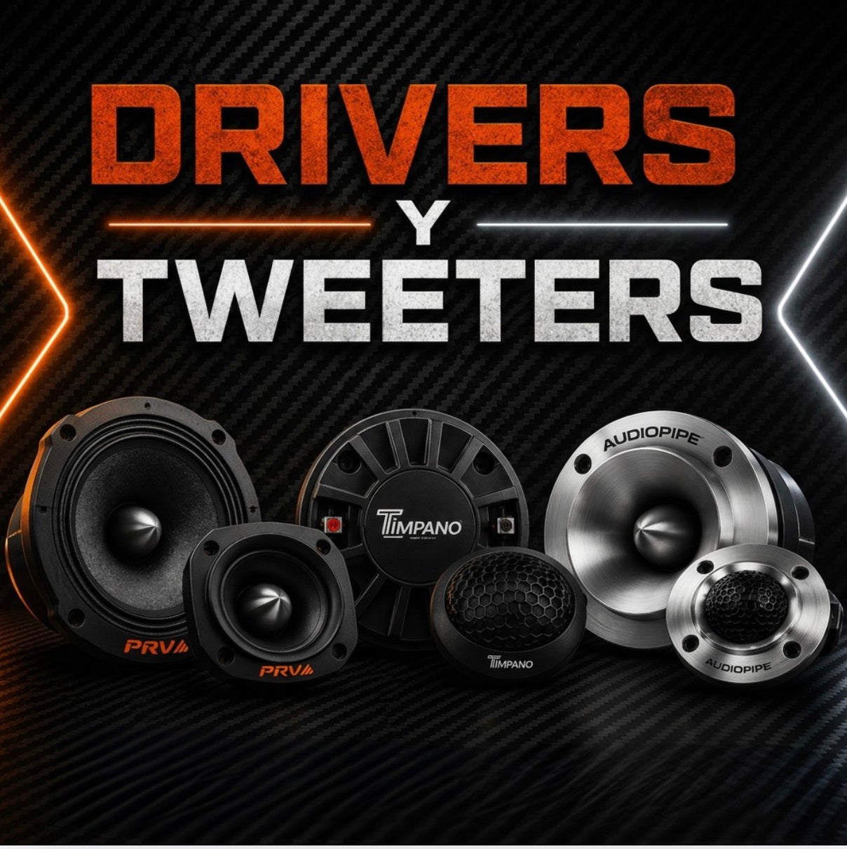 DRIVERS y TWEETERS
