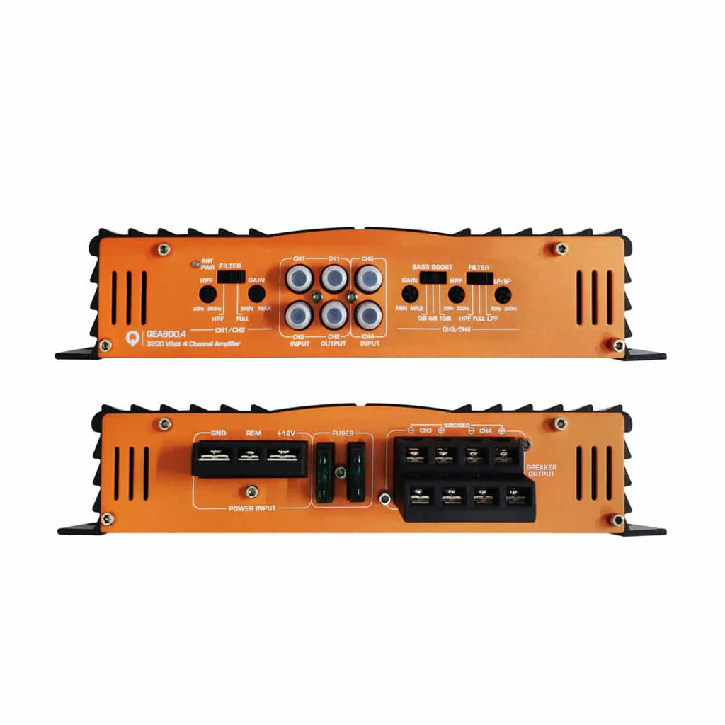 AMPLIFICADOR QUANTUM AUDIO QEA800.4 3200W
