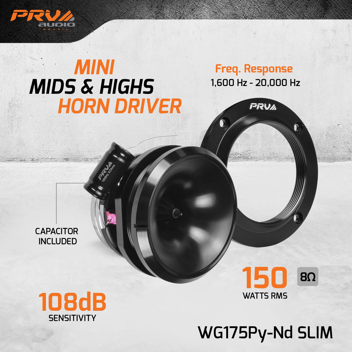 DRIVER PRV 1" WG175Py-Nd Slim