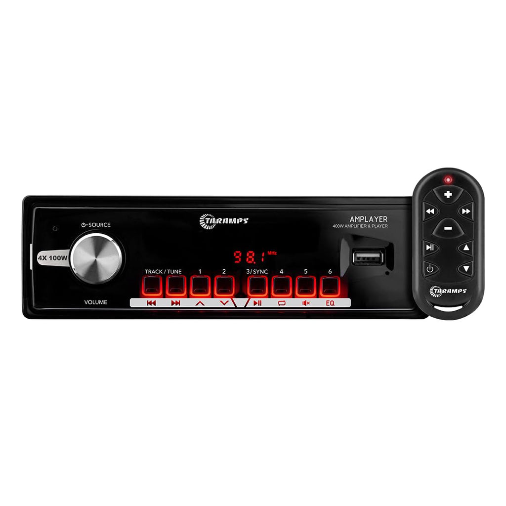 RADIO TARAMPS AMPLAYER 400