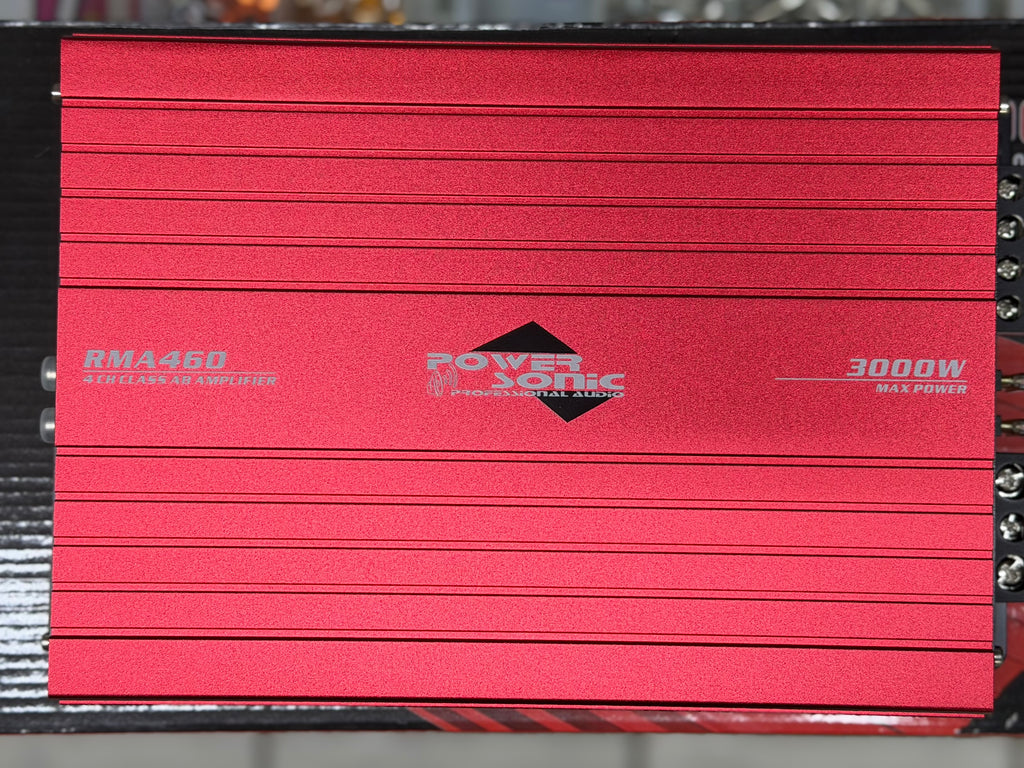 AMPLIFICADOR POWER SONIC RMA460 3000W