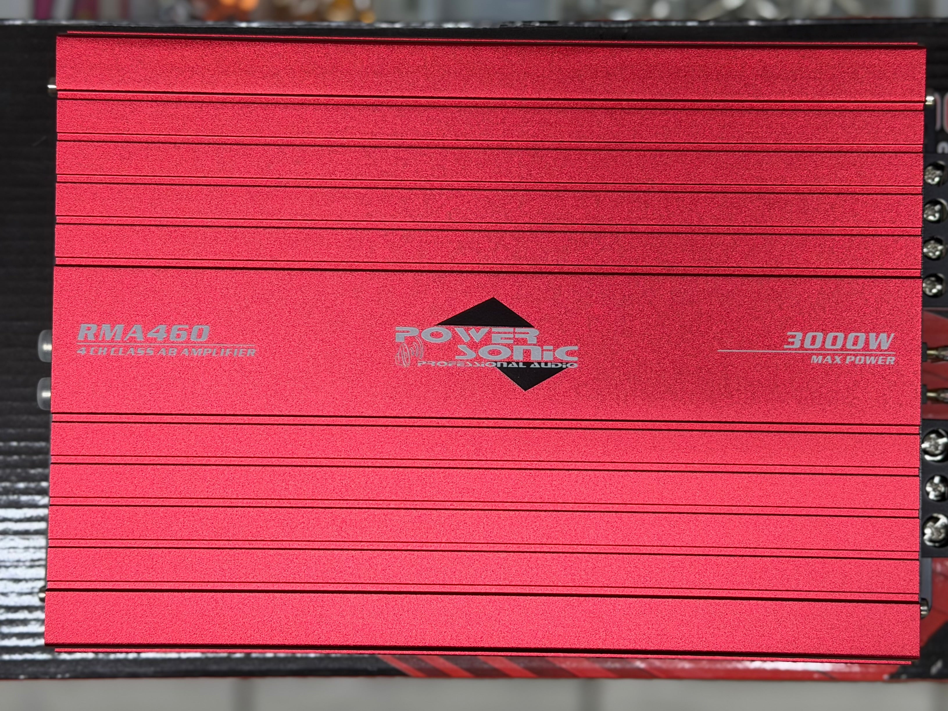 AMPLIFICADOR POWER SONIC RMA460 3000W