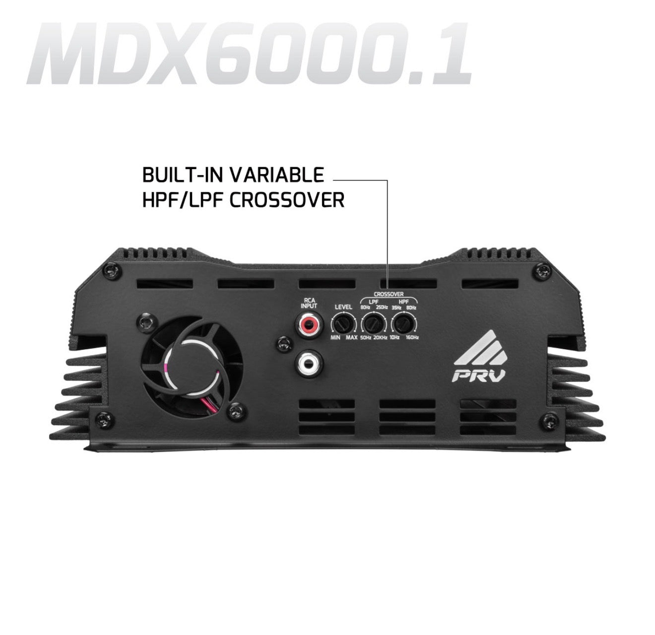 AMPLIFICADOR PRV MDX6000.1 0.5OHM