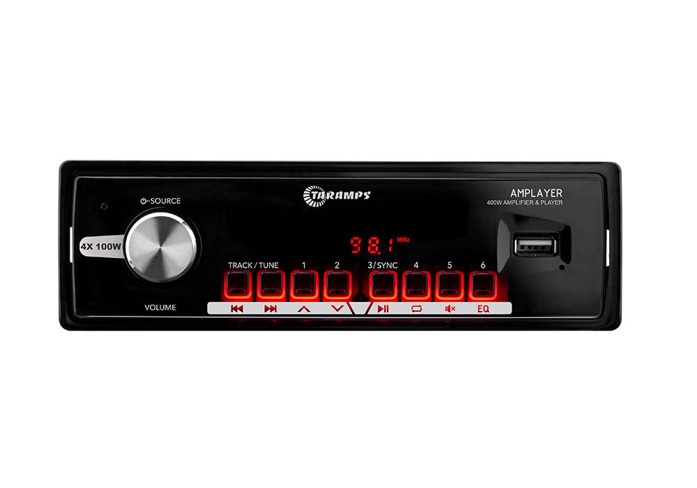 RADIO TARAMPS AMPLAYER 400