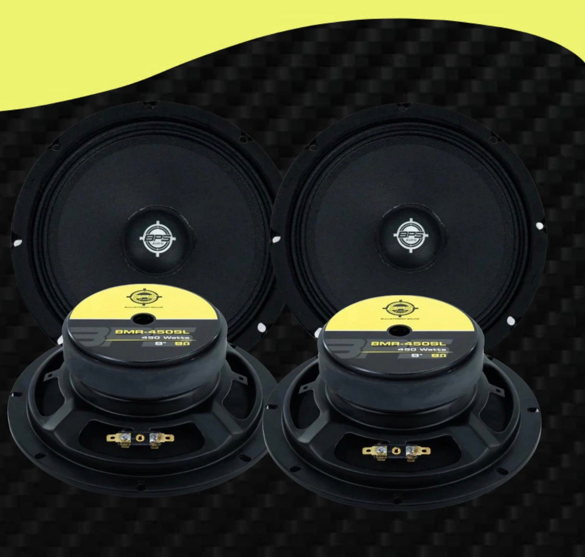 COMBO 4 BOCINAS BPS 8” 8MR-450SL