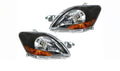 Focos Delantero Toyota Yaris 2007-2011 sedan fondo negro