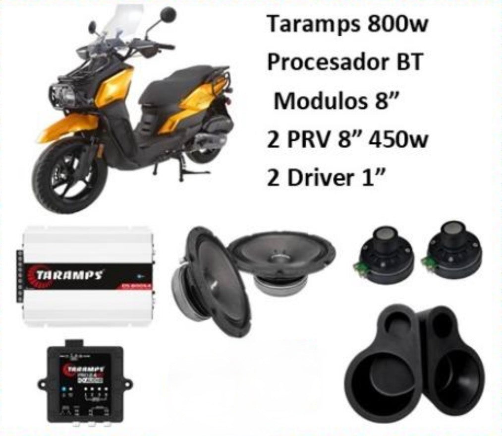 COMBO CHUMA TARAMPS 800W