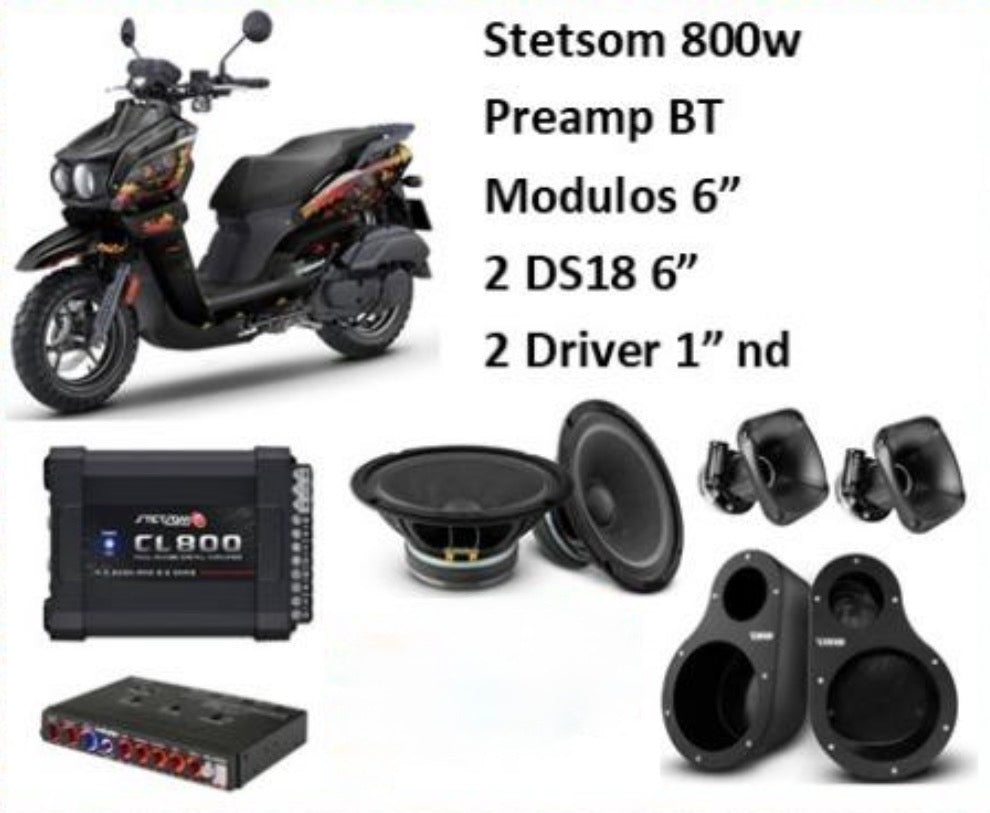 COMBO CHUMA STETSOM 800W