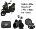 COMBO CHUMA DB DRIVE 400W