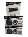 COMBO RADIO CD KENWOOD Y 4 BOCINAS 6.5"