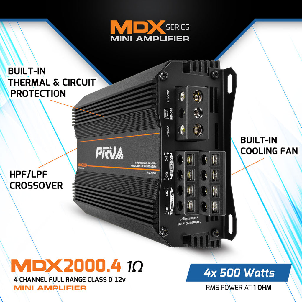 AMPLIFICADOR PRV MDX2000.4