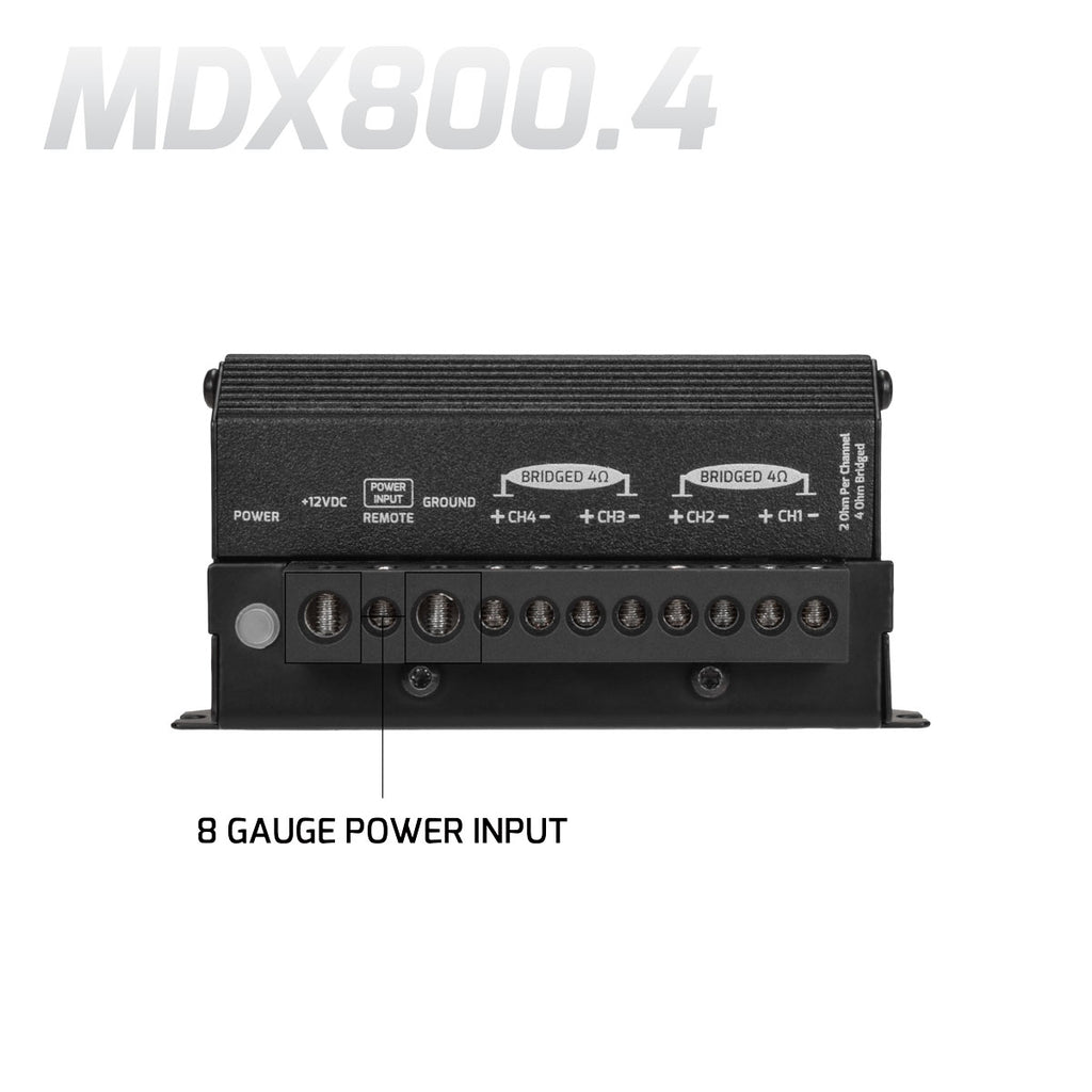 NUEVO MINI AMPLIFICADOR PRV MDX800.4 2OHM