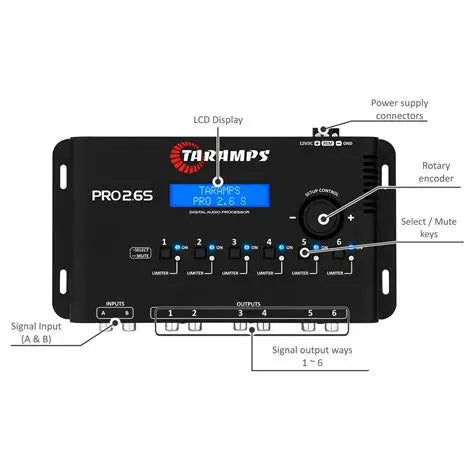 PROCESADOR TARAMPS PRO2.6S