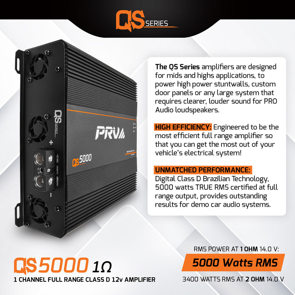 AMPLIFICADOR PRV QS5000