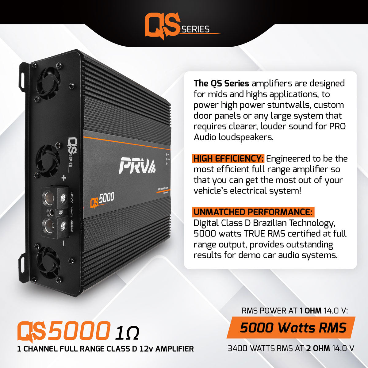 AMPLIFICADOR PRV QS5000
