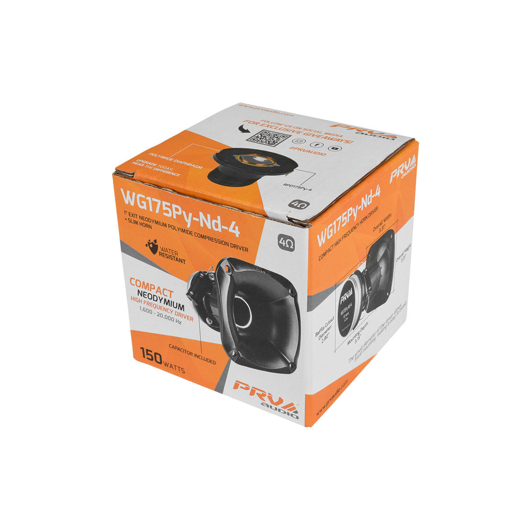 DRIVER PRV 1" WG175PY-ND-4
